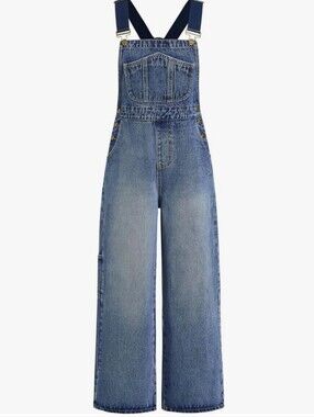 Cider Blue Denim Overalls